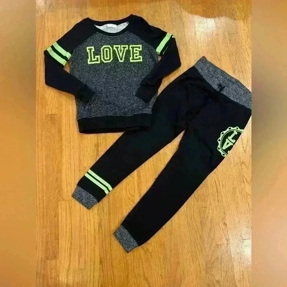 Bobbie Brooks black pajama lounge set size small - Picture 1 of 4